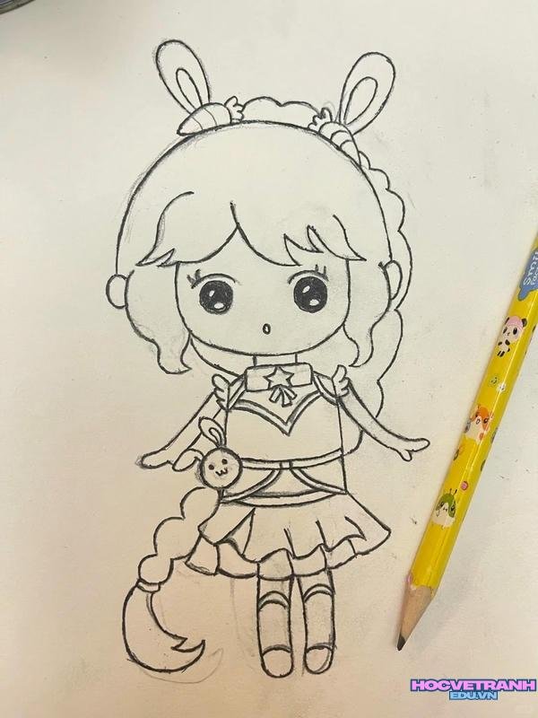 vẽ tranh công chúa