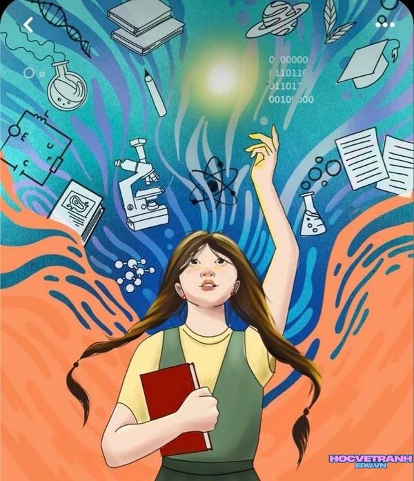 vẽ tranh điều em muốn nói