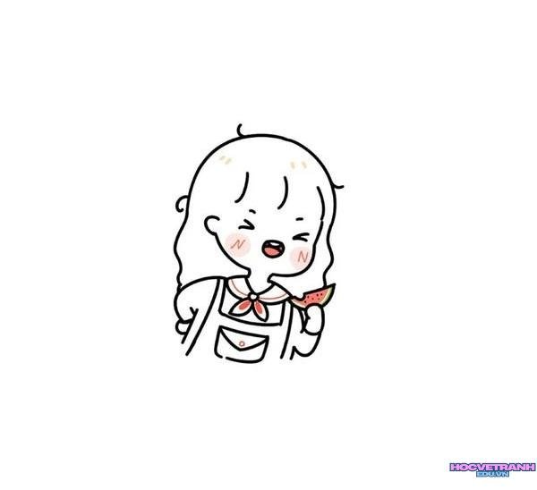 vẽ tranh đơn giản cute