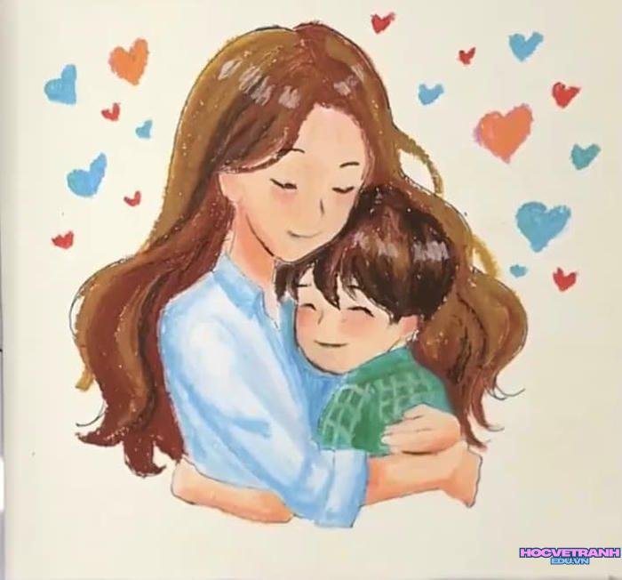 vẽ tranh ngày 20 10