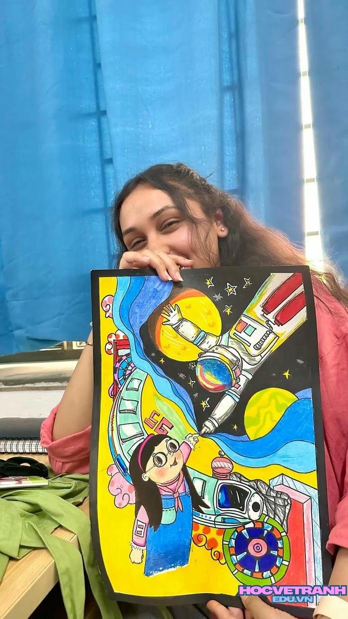 vẽ tranh nguyên lí chuyển động