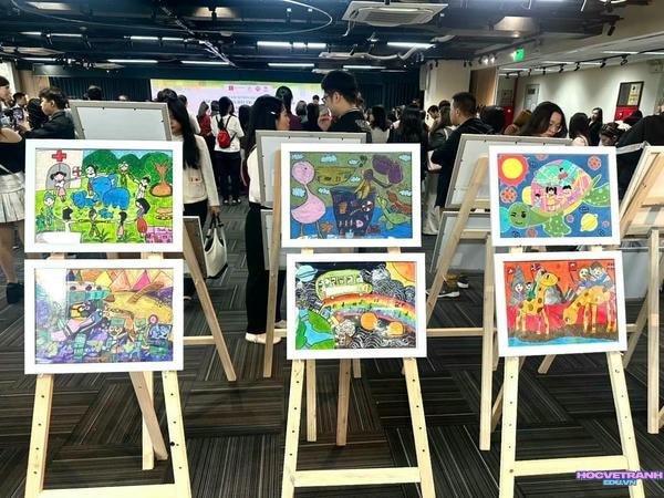 vẽ tranh phong cảnh đan mạch