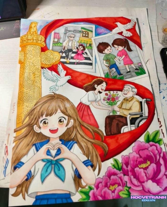 vẽ về tình người