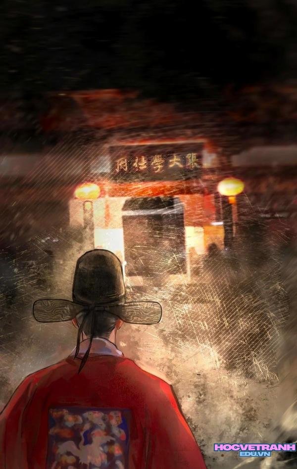 vẽ y phục cung đình