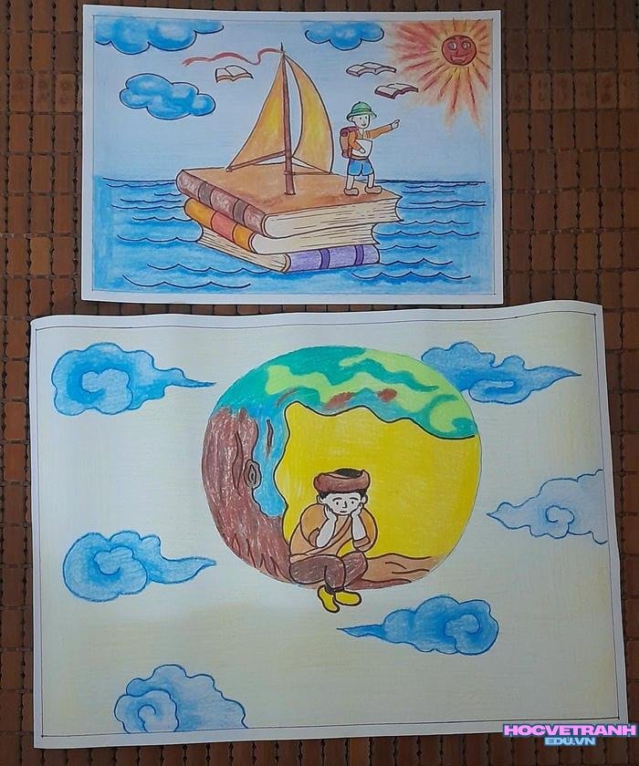 ý tưởng vẽ bìa chuyện cổ tích