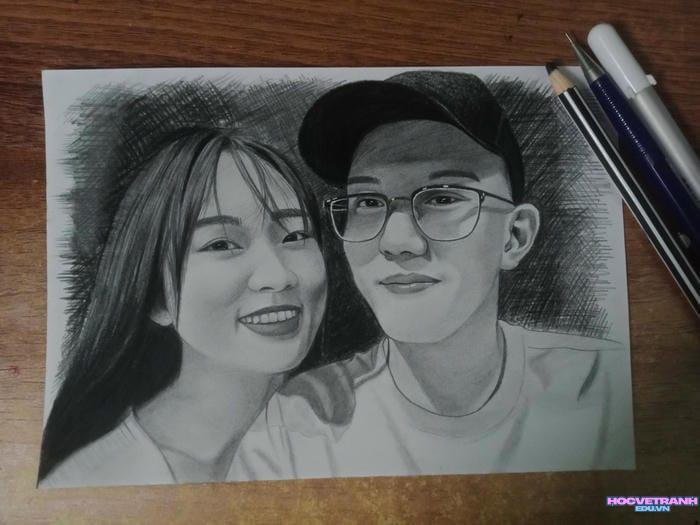 ý tưởng vẽ tranh bằng bút chì