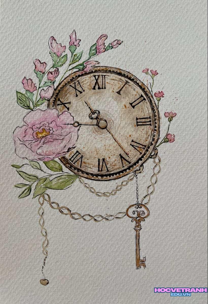 Đồng hồ điểm giờ mỗi ngày.