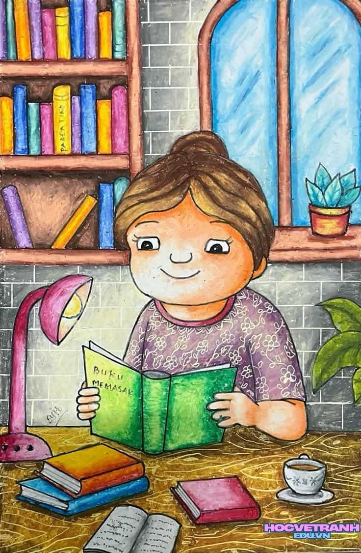 Không gian yên tĩnh đọc sách.