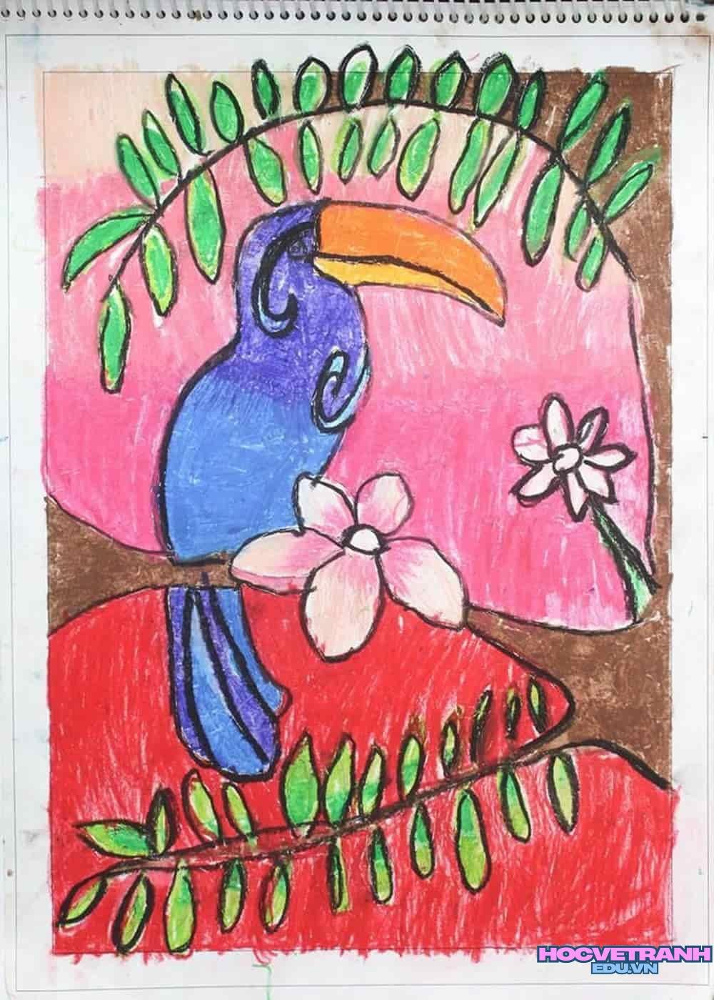 Tranh động vật ngộ nghĩnh đáng