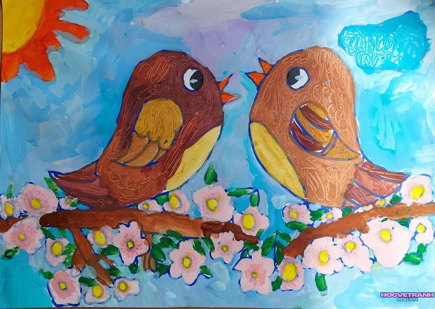 Tranh động vật trong thiên nhiên