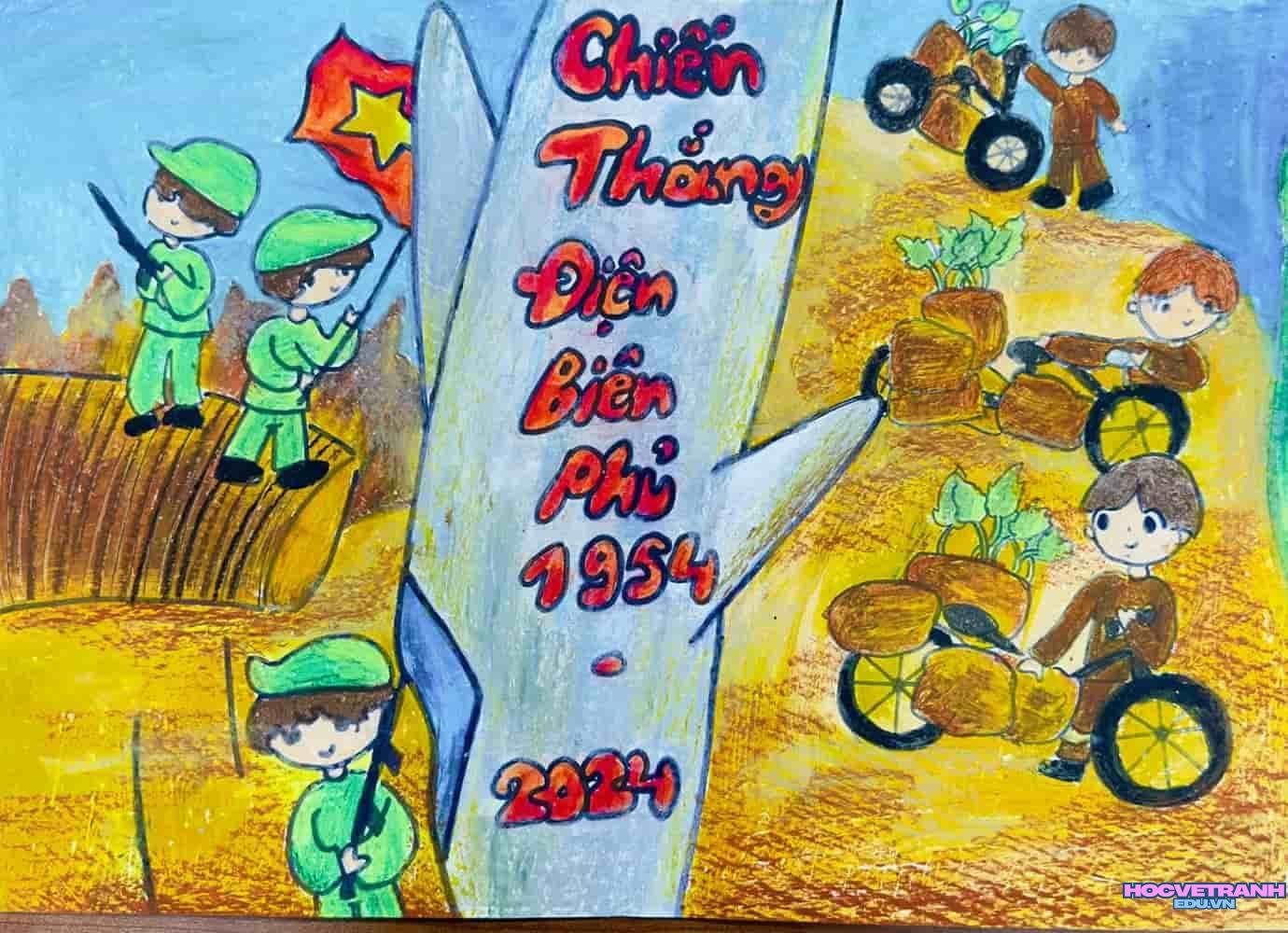 Tranh giải phóng quân tiến vào