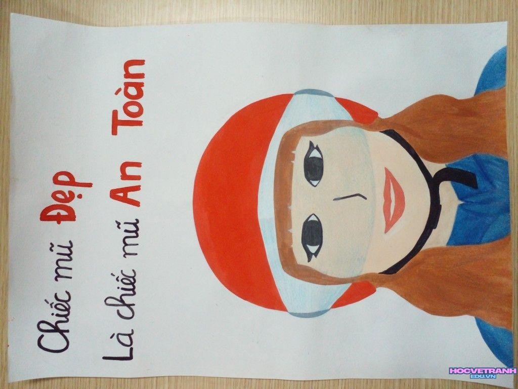 Tranh mũ xinh bảo vệ mình