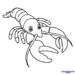 Tuyển tập tranh tô màu con tôm ngộ nghĩnh, dễ thương