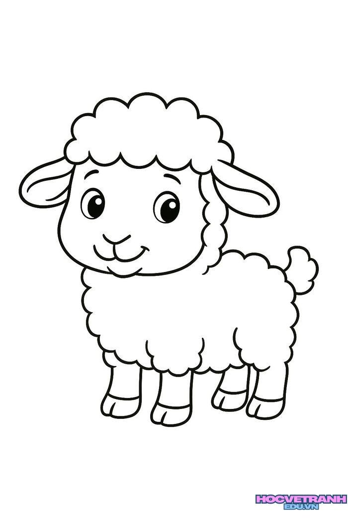 ảnh tranh tô màu con vật đẹp