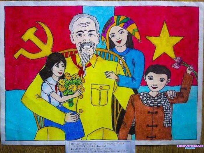 ảnh vẽ tranh giải phóng miền nam ý nghĩa đẹp