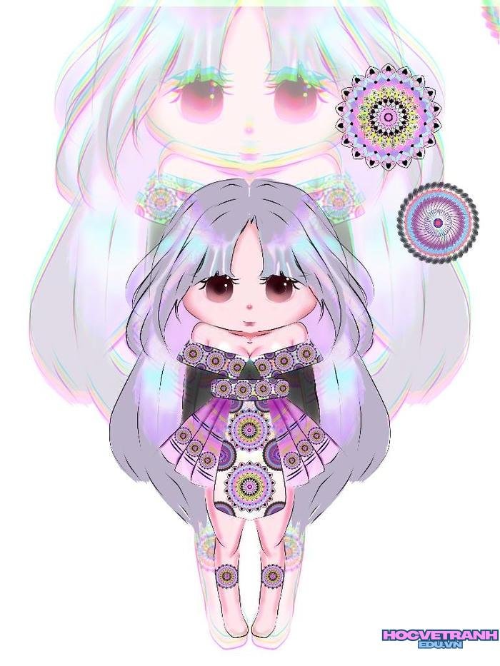 anime người màu nước