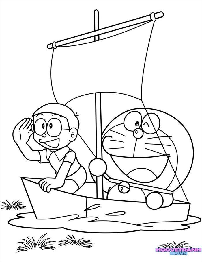 Doraemon Coloring Pages For Kids