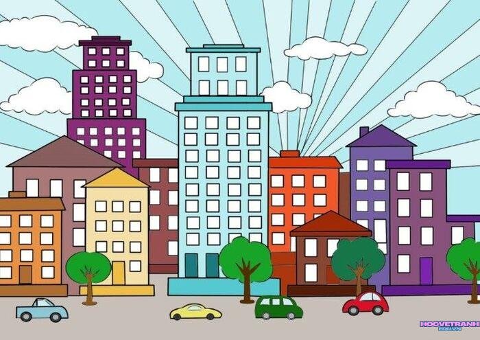 hình ảnh vẽ tranh đường phố đẹp
