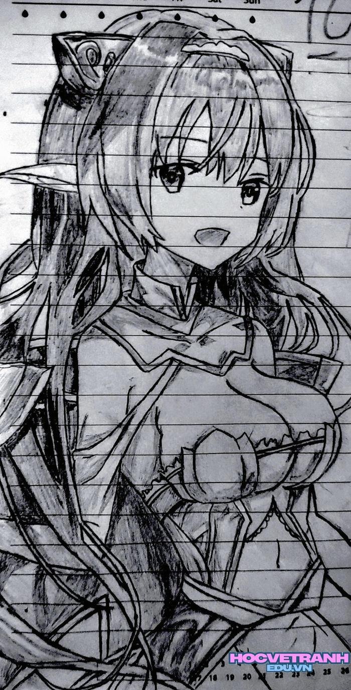 hình vẽ người anime