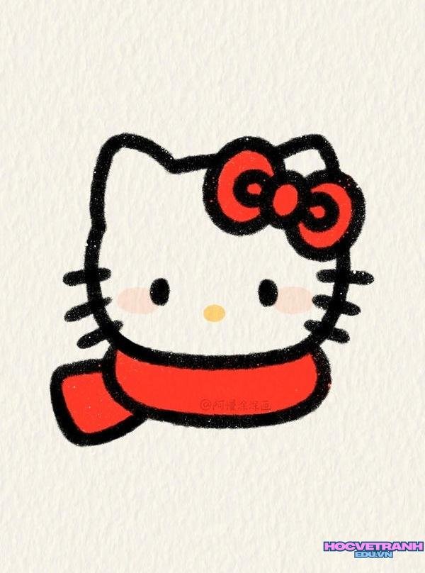mẫu vẽ tranh cute cực
