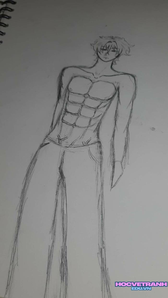 nghệ thuật vẽ người bằng than chì