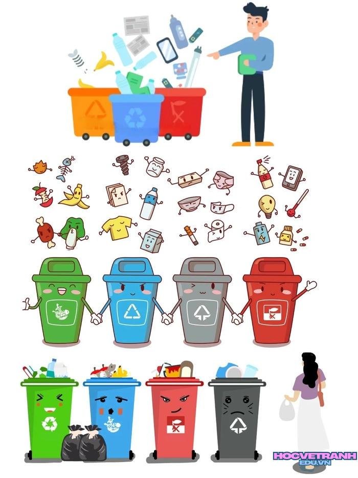 nhặt rác bảo vệ môi trường