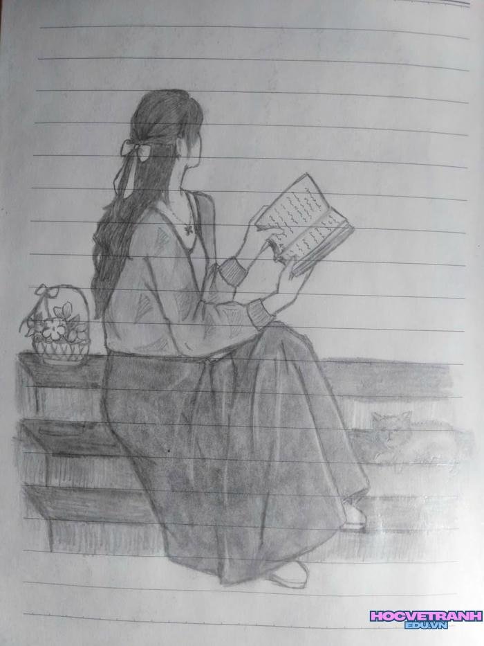 phác họa hình dáng người sống động