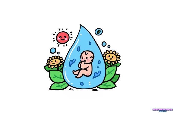 tranh bảo vệ nước tương lai