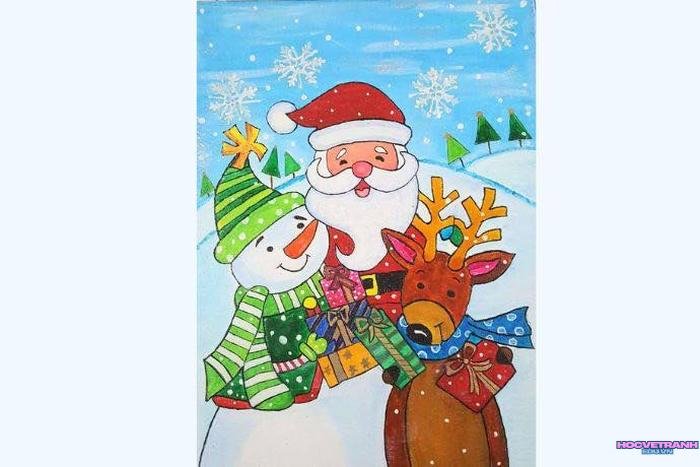 tranh noel cổ điển