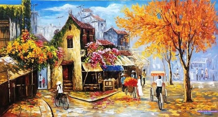 tranh phong cảnh nên thơ