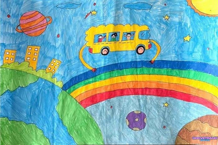 tranh sáng tạo đơn giản