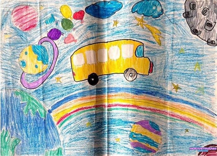 tranh sáng tạo thiếu nhi