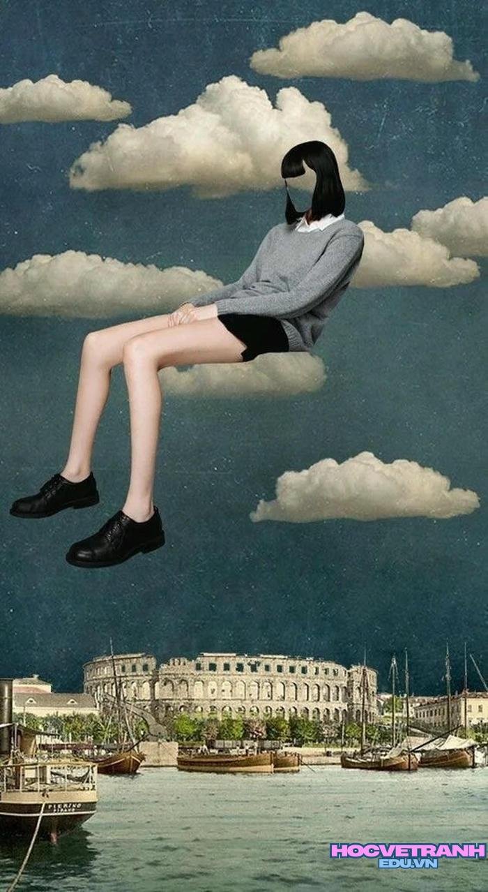 tranh siêu thực sáng tạo