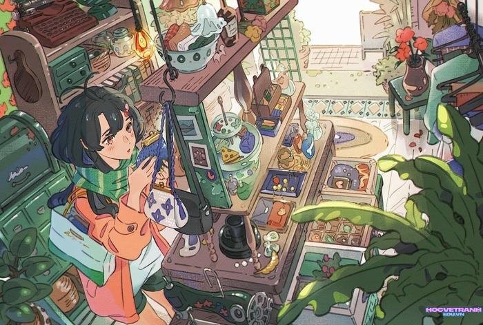 tranh sinh hoạt chân thực