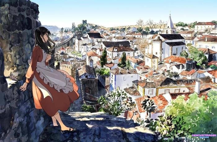 tranh sinh hoạt lớp 7