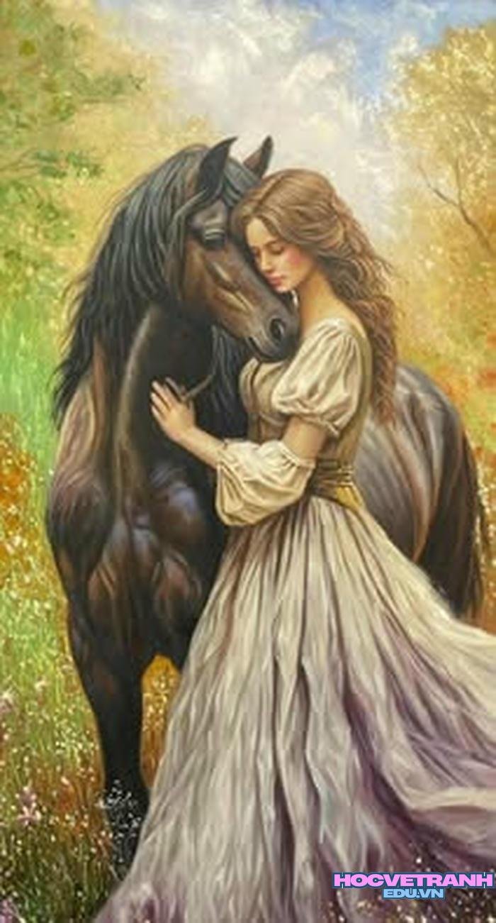 tranh sơn dầu cao cấp