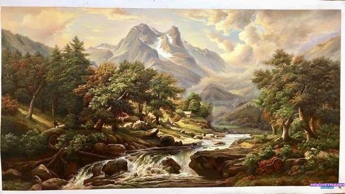 tranh sơn dầu nghệ thuật