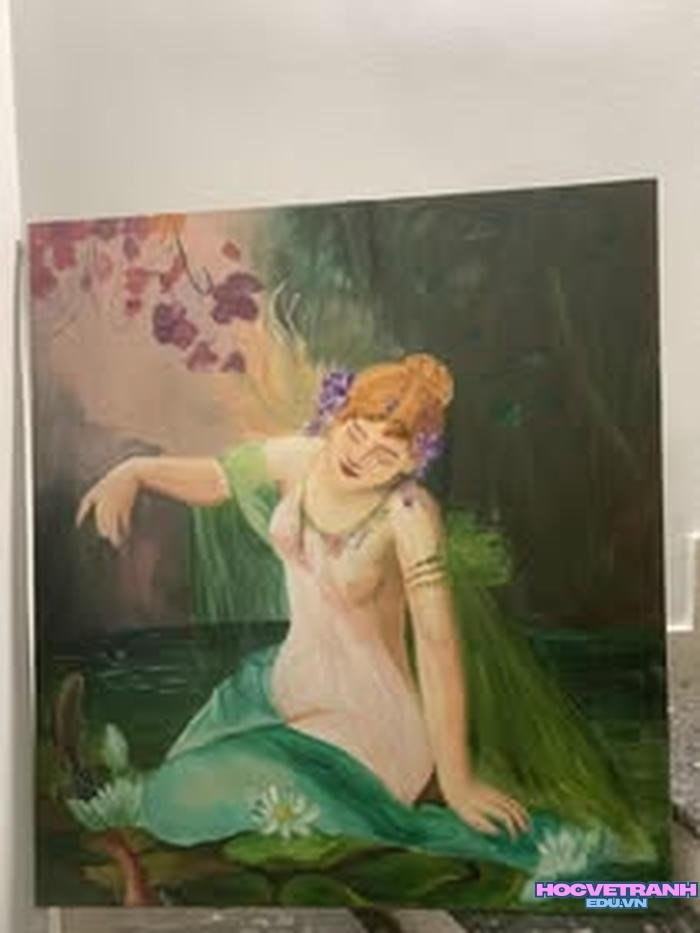 tranh sơn dầu sắc sảo