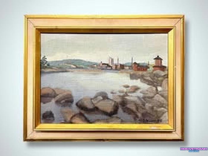 tranh sơn dầu sáng tạo