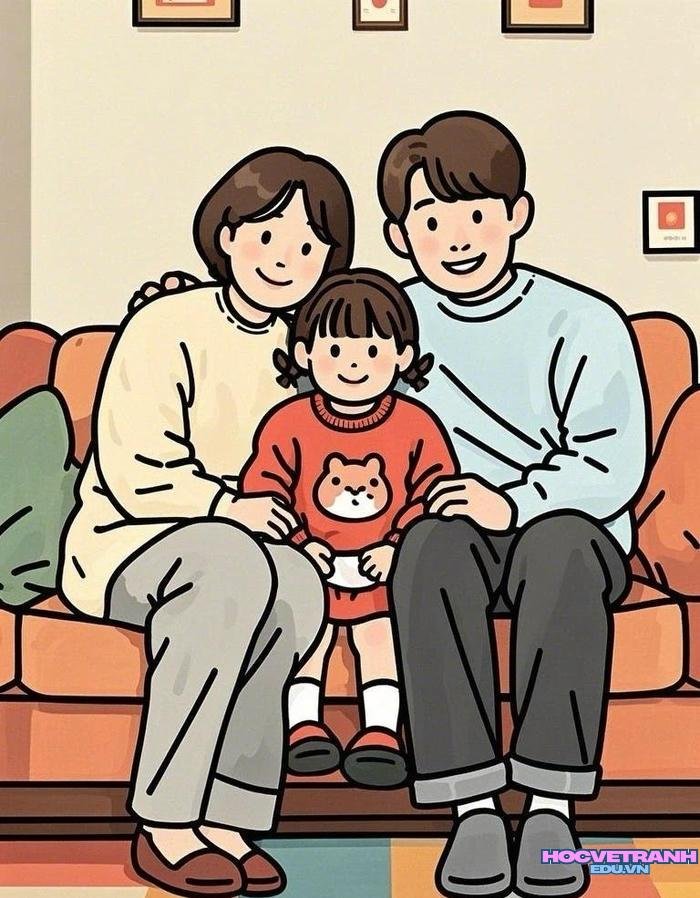 tranh sum họp lớp 6