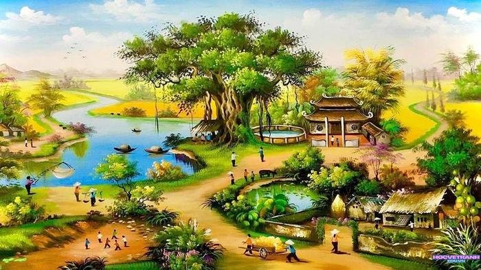 tranh thiên nhiên ấn tượng