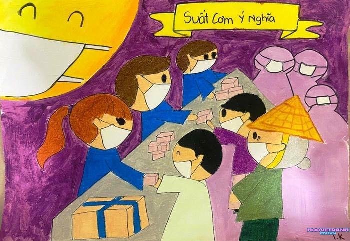 tranh thiếu nhi độc đáo