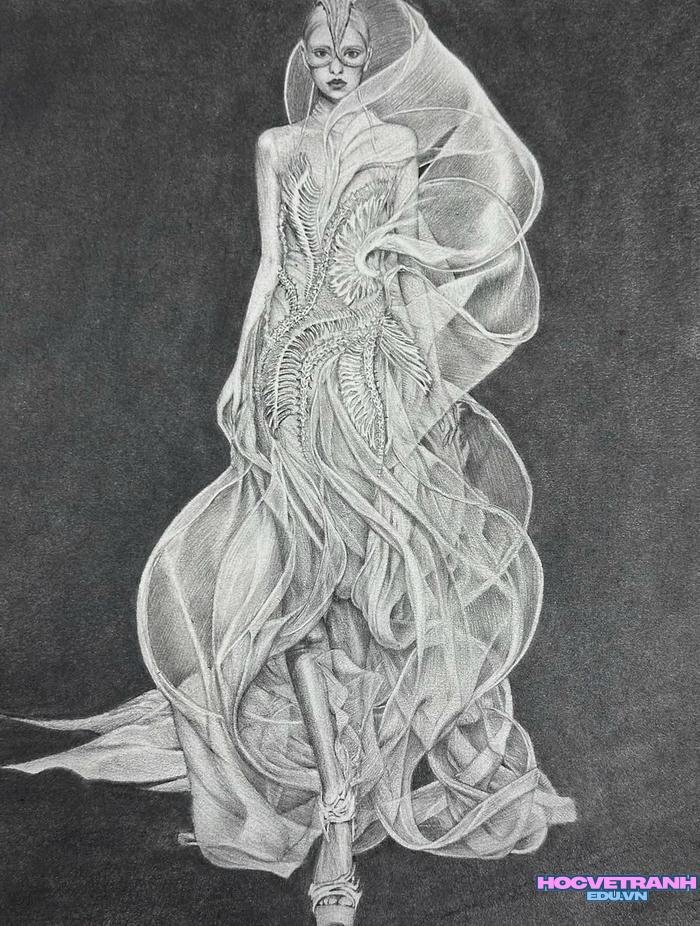 tranh thời trang sành điệu