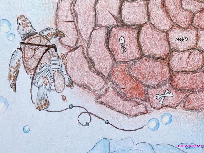 tranh thông điệp tiết kiệm nước