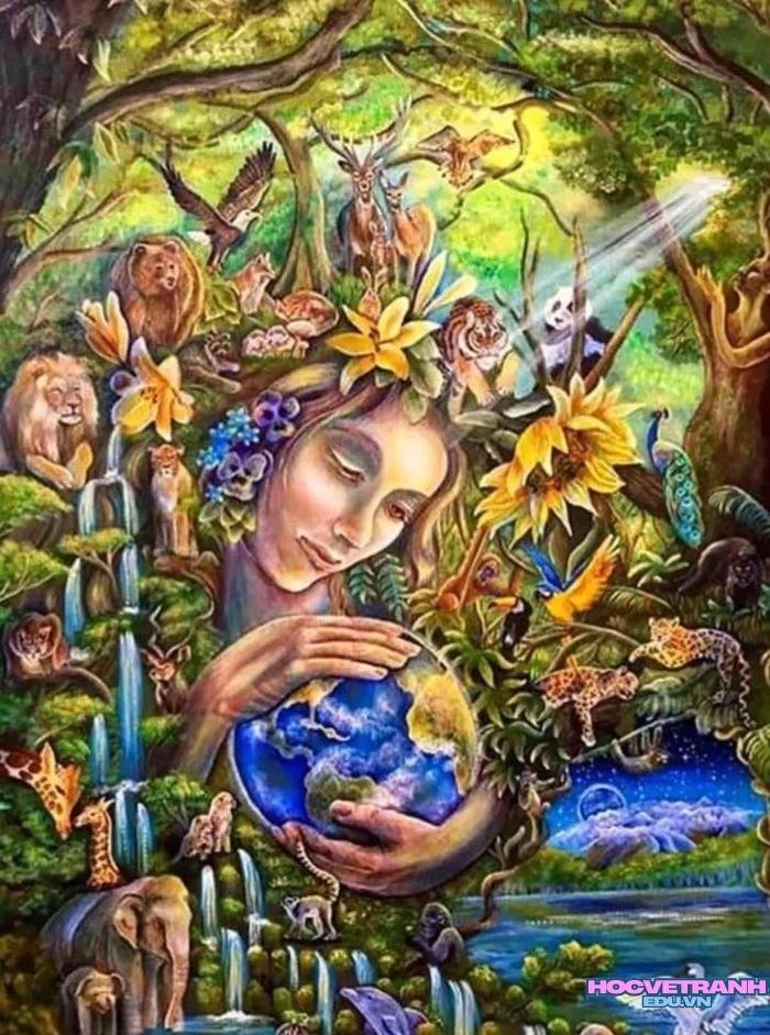 tranh tiết kiệm nước đoạt giải