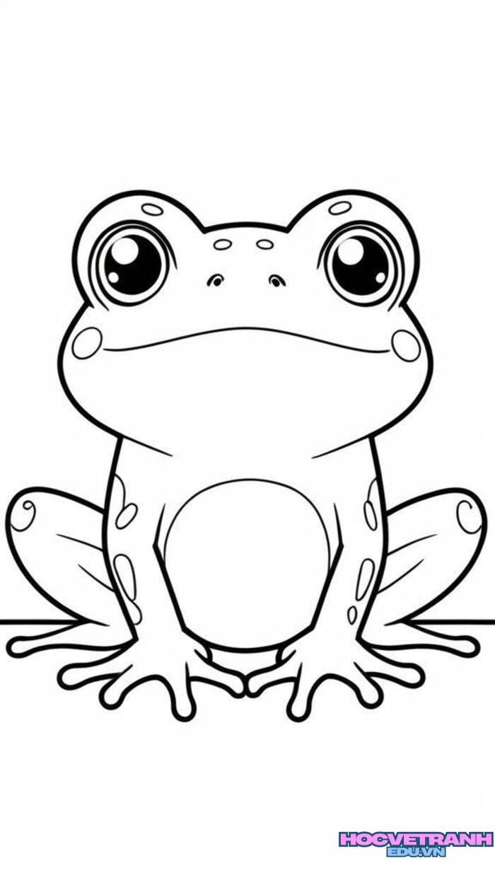 tranh tô màu con vật siêu cute