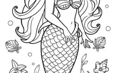 tranh tô màu công chúa