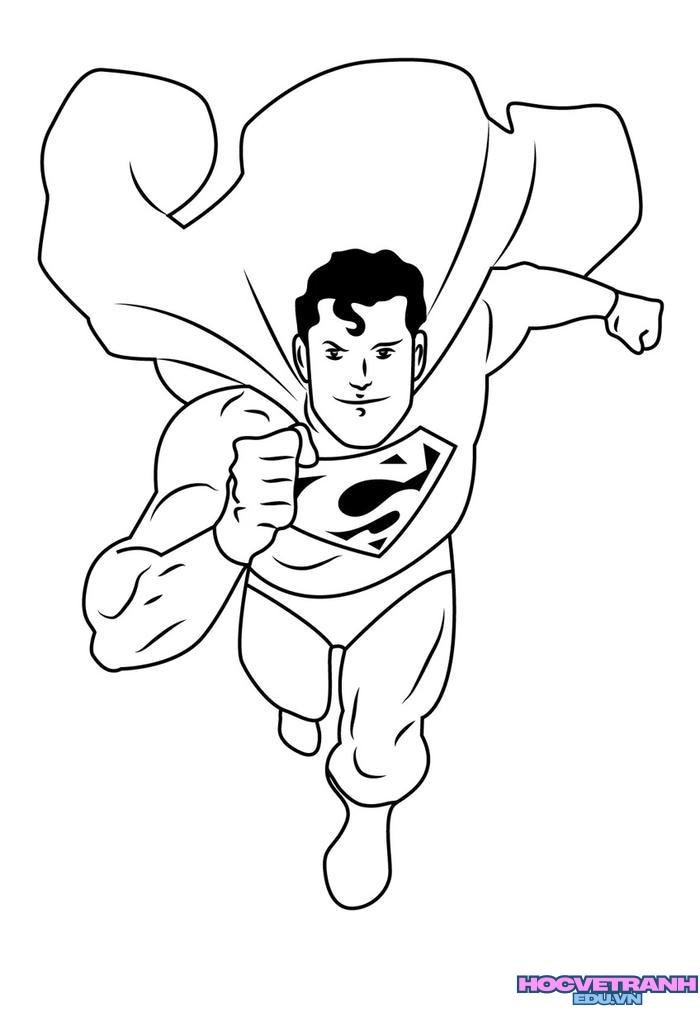 tranh tô màu siêu nhân 26