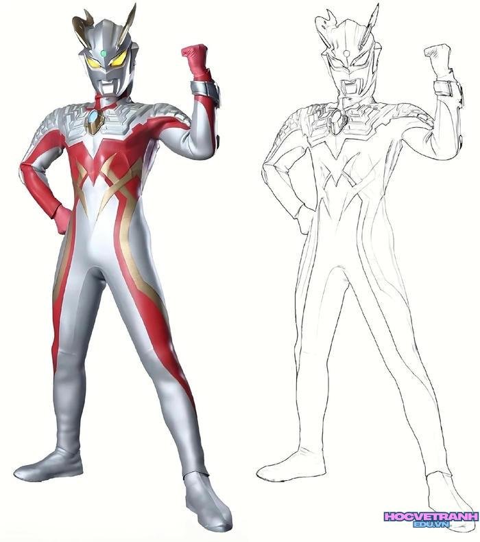 tranh tô màu siêu nhân 31