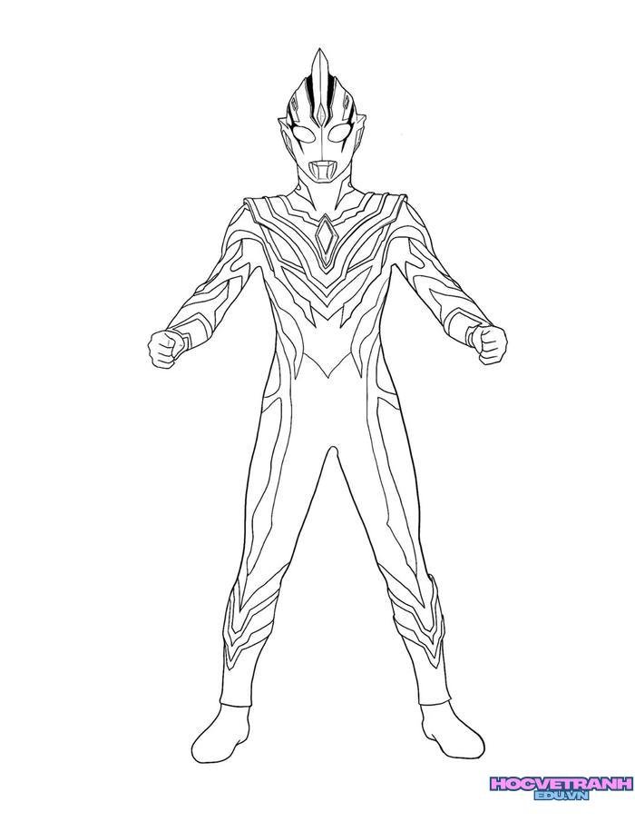 tranh tô màu siêu nhân 38